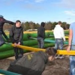 HUMAN TABLE FOOTBALL FOR HENS IN BOURNEMOUTH