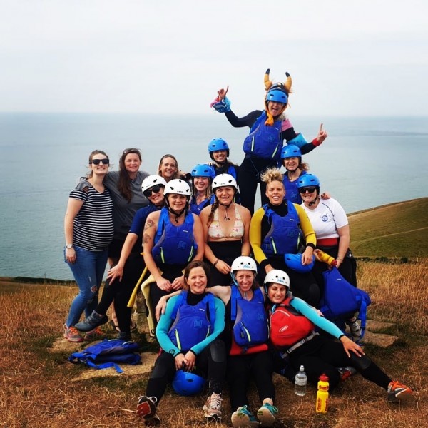 COASTEERING FOR HENS IN BOURNEMOUTH