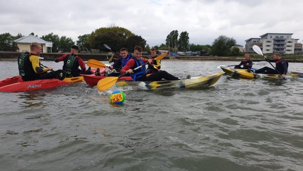 KAYAKING FOR HENS IN BOURNEMOUTH